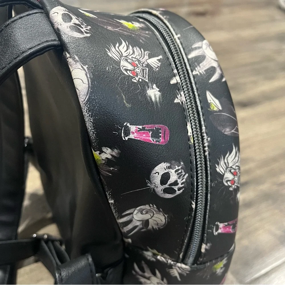 LOUNGEFLY DISNEY VILLAINS MINI BACKPACK MALEFICENT URSULA CRUELLA EVIL QUEEN